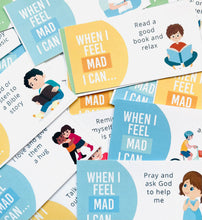Load image into Gallery viewer, Mastering Self Control Cards for Kids